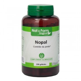 Nopal 120 gélules végétales Nat et Form