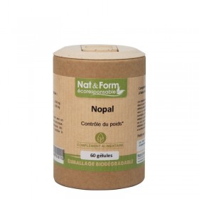 Nopal 60 gélules gamme écoresponsable Nat et Form