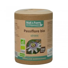 Passiflore 60 gélules gamme écoresponsable Nat et Form