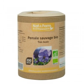 Pensée sauvage 90 gélules végétales  Nat et Form BIO
