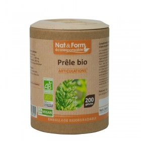 Prèle 90 gélules végétales gamme écoresponsable Nat et Form BIO