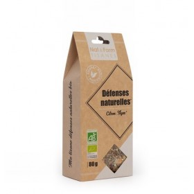 Tisane défenses naturelles 80g Nat et Form BIO