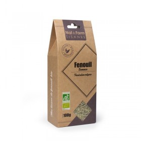 Tisane de fenouil de semence 100g Nat et Form BIO