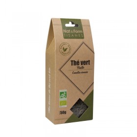 Tisane de thé vert 50g Nat et Form BIO