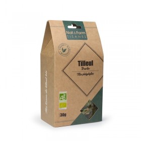 Tisane de tilleul bracté 30g Nat et Form BIO