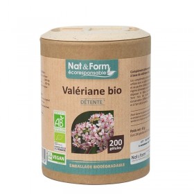 Valériane 60 gélules gamme écoresponsable Nat et Form