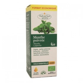Huile essentielle de menthe poivrée 30 ml NaturSun arôme BIO