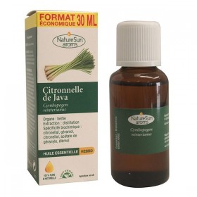Huile essentielle de citronnelle de Java 30 ml NaturSun arôme