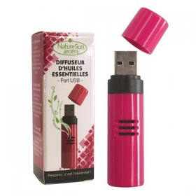 Diffuseur USB rose fuchsia NatureSun aroms