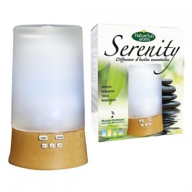 Diffuseur d'huiles essentielles ultrasonique sérénity NatureSun aroms