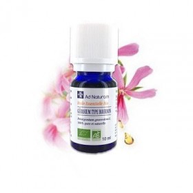 Huile essentielle de géranium type bourbon 10ml Ad Naturam BIO