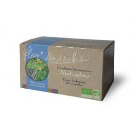 Tisane Nuit Calme 20 infusettes Flor'Ardèche BIO