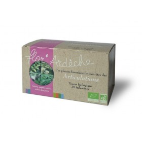 Tisane Articulations 20 infusettes Flor'Ardèche BIO