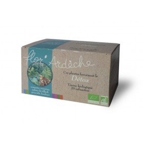 Tisane Detox 20 infusettes Flor'Ardèche BIO
